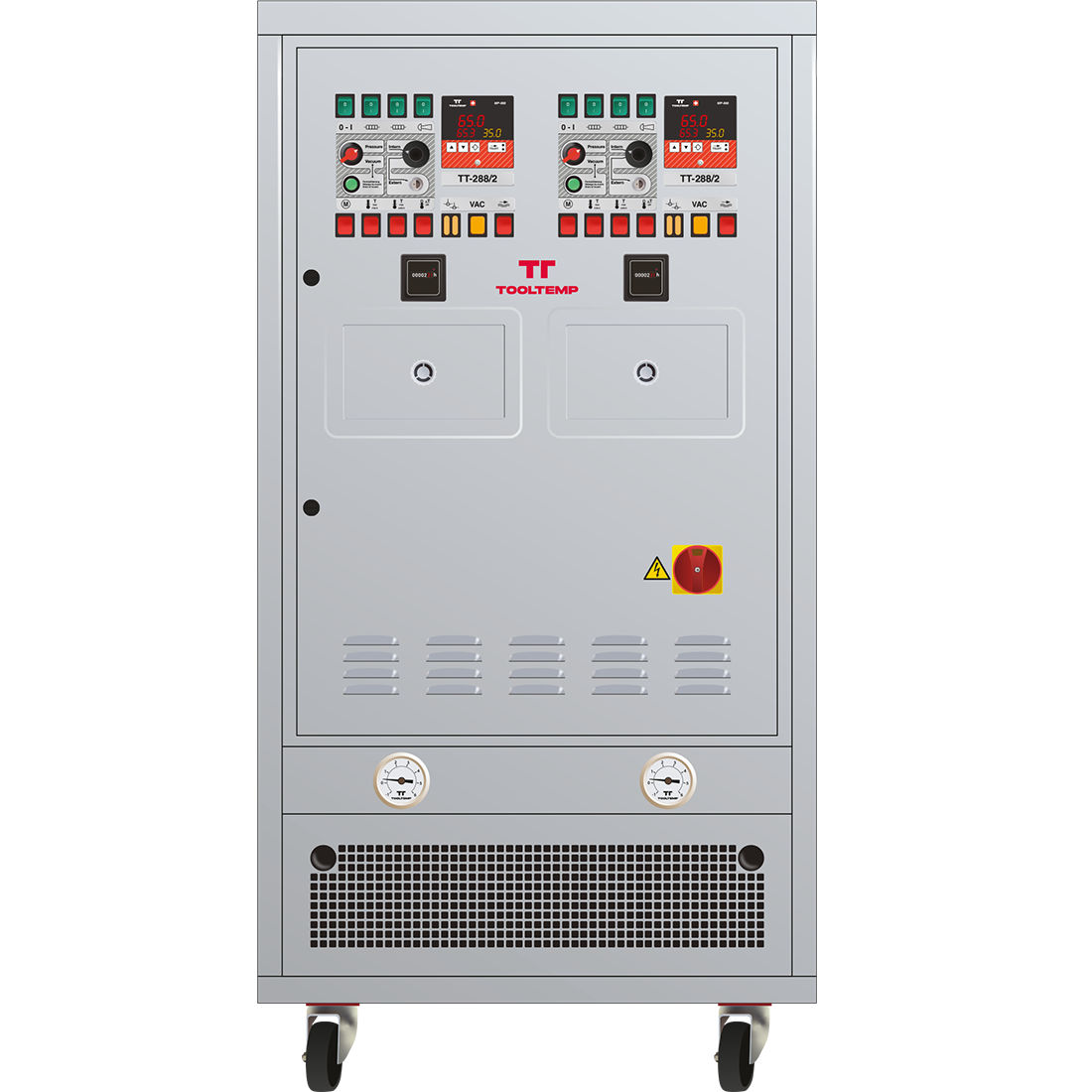 Tool-Temp - Kızgın yağlı sıcaklık kontrol üniteleri - CLASSIC Oil TT-288/2 2x8 kW