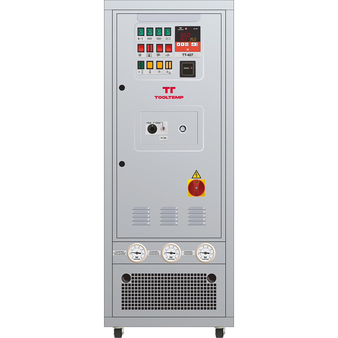Tool-Temp - Kızgın yağlı sıcaklık kontrol üniteleri - CLASSIC Oil TT-407 Z 8 kW
